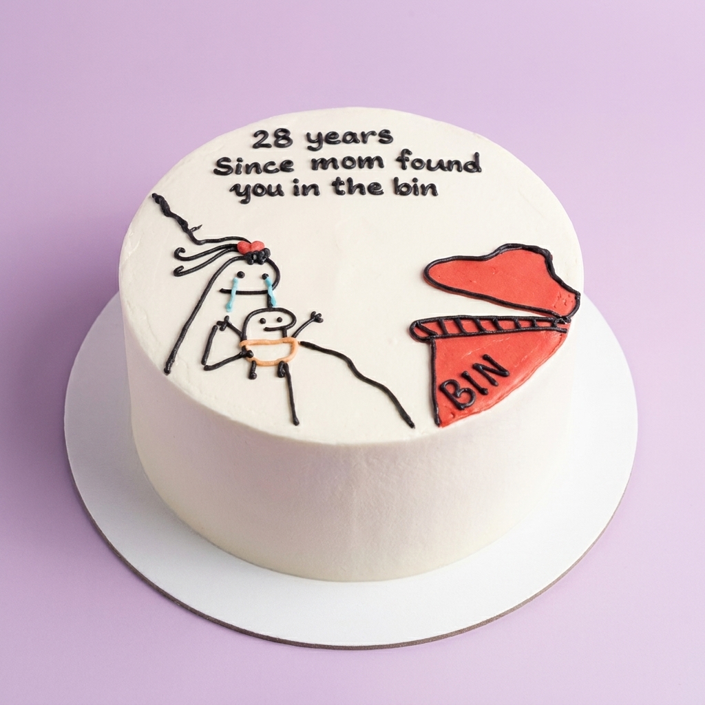 Bin Gag Bini Cake Design
