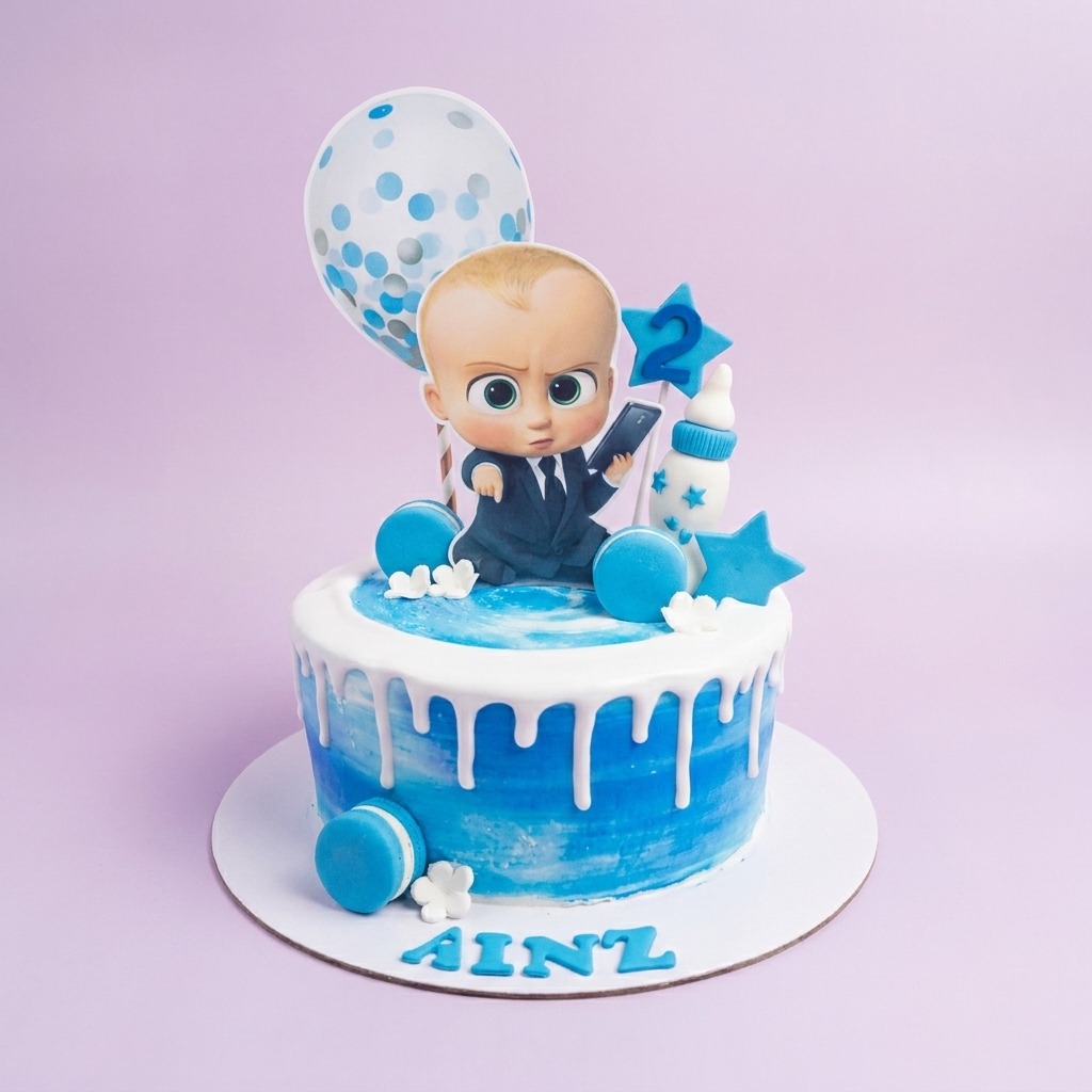 Boss Baby Cake