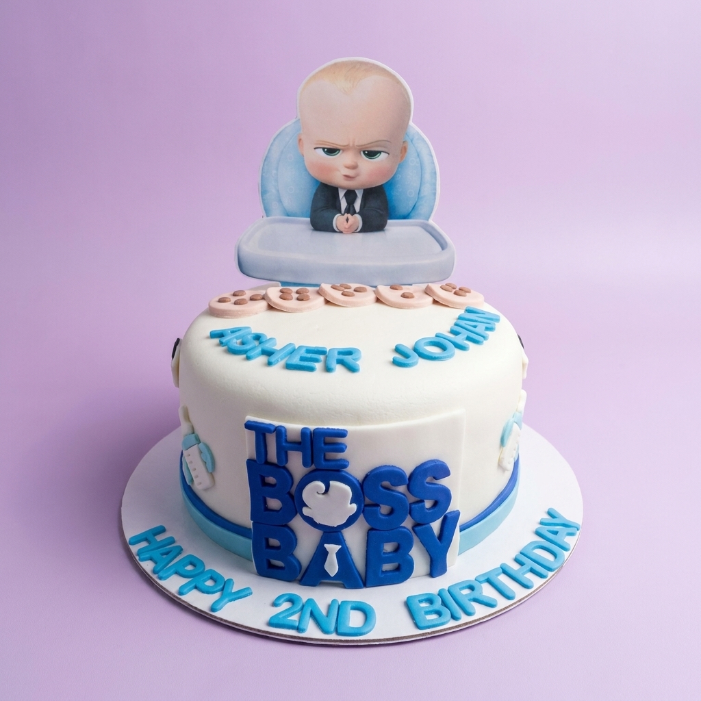 Boss Baby Cake