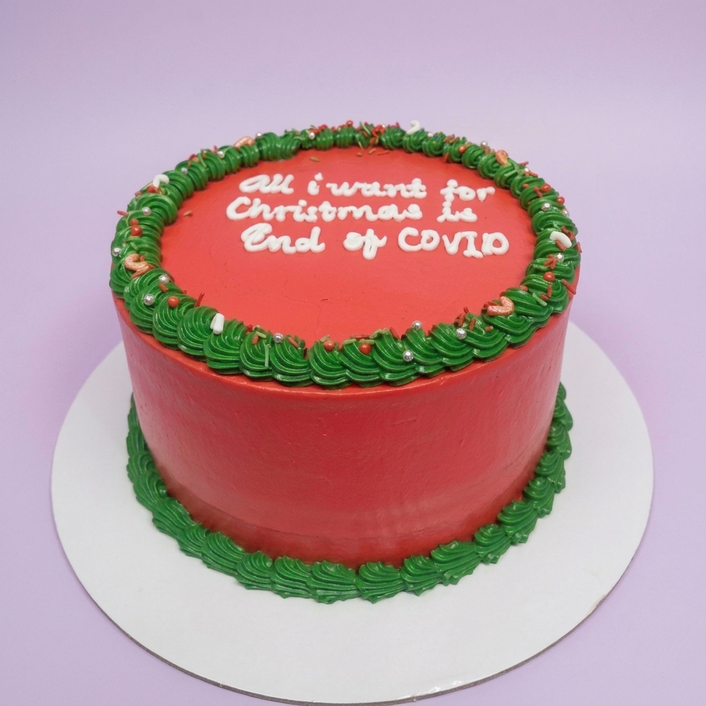 Christmas Minimalist Cake