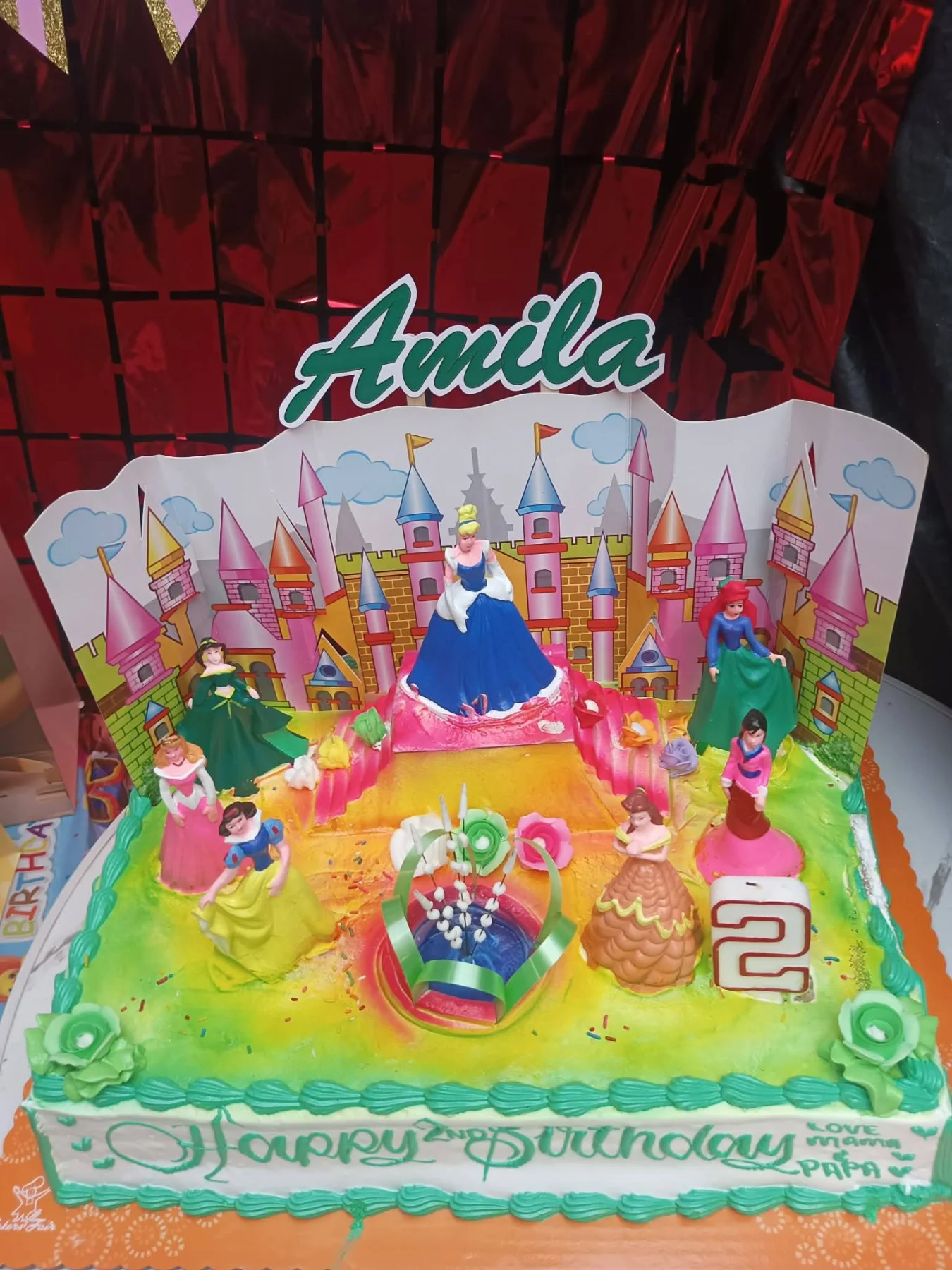 Princess Castle cake designs