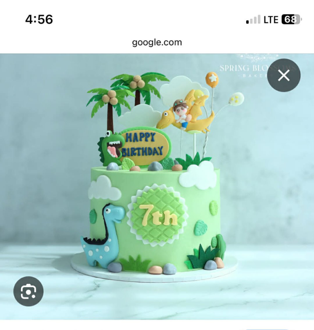 Dinosaur cake designs